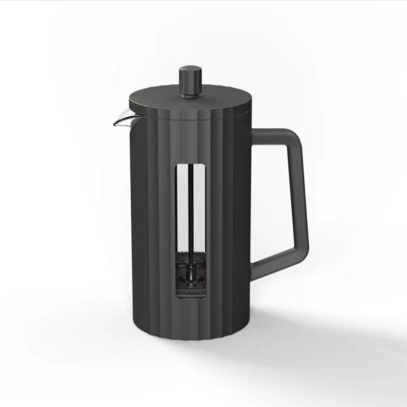 Cafetera / Tetera French Press Selecta Catania Negra 350 ml CAFETERA/TETERA FRENCH 350ML BORO/PP NEG CATANIA