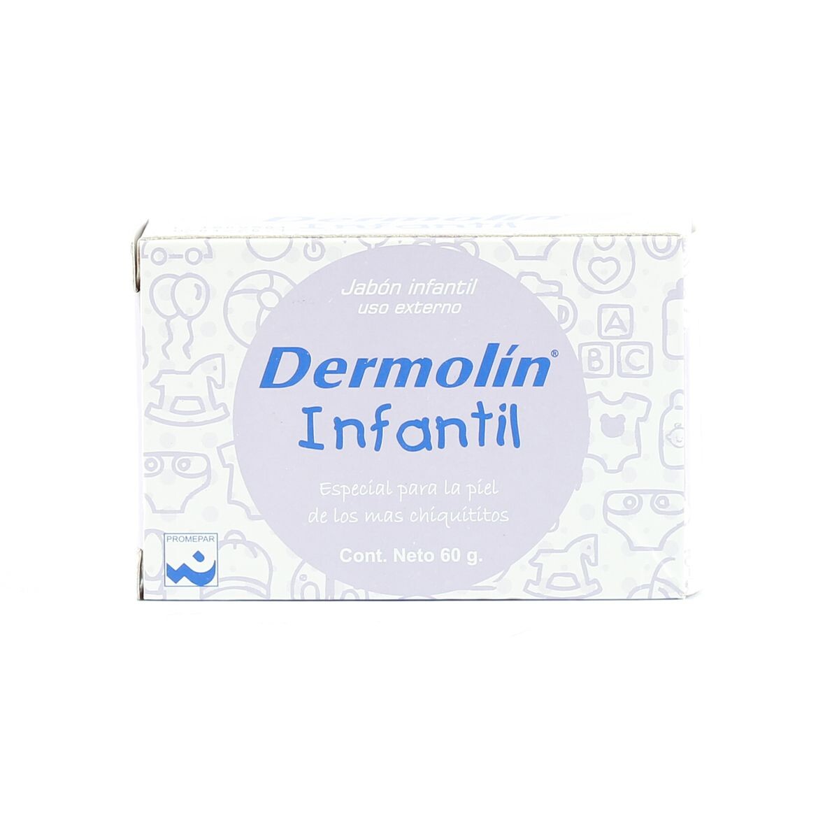 DERMOLIN INFANTIL JABON CJ X 60 GR. 