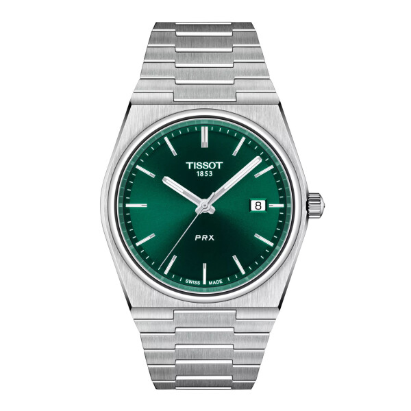 Reloj TISSOT PRX 40mm de acero con esfera verde Reloj TISSOT PRX 40mm de acero con esfera verde