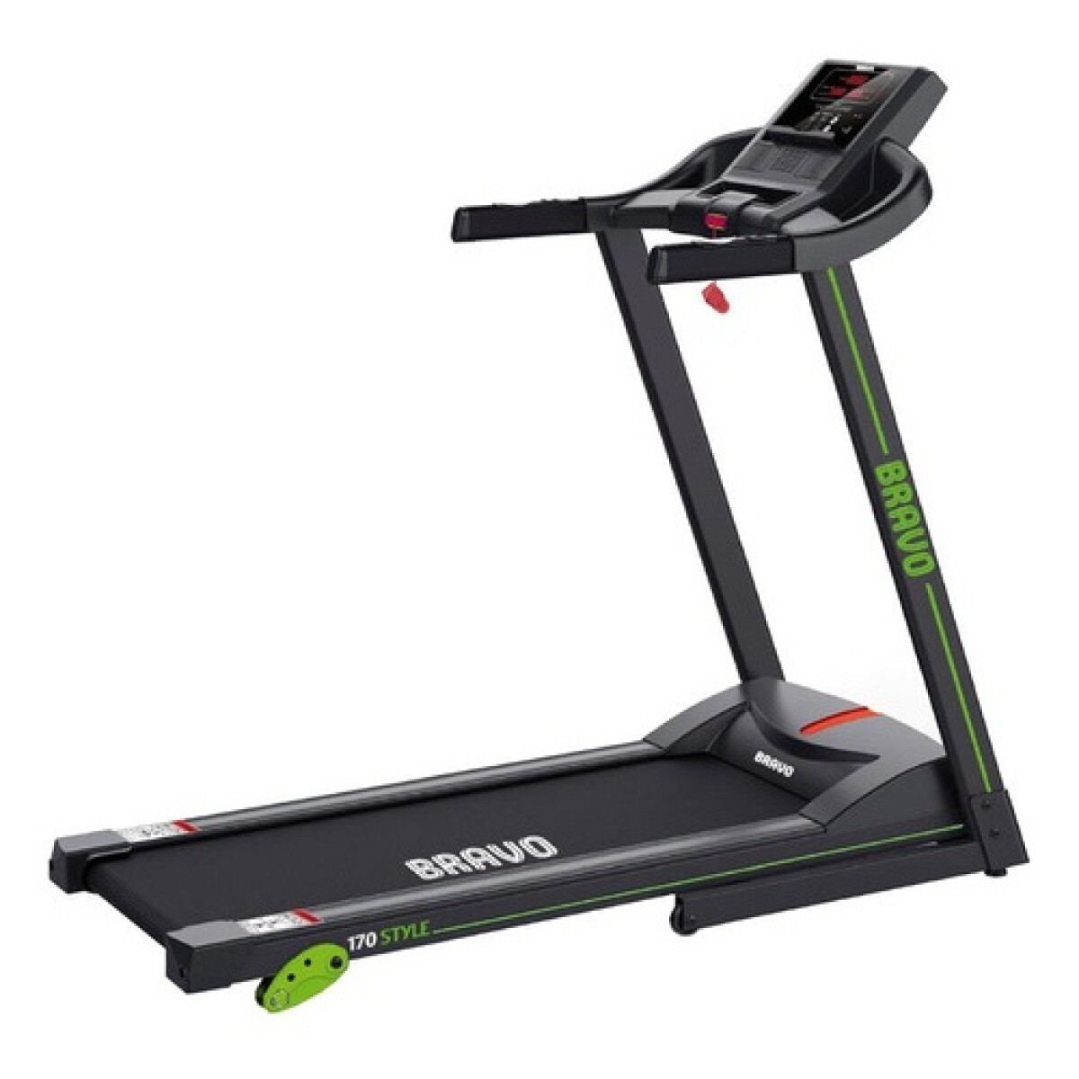 Caminador eléctrico Bravo 170 Style con elevación - Negro 