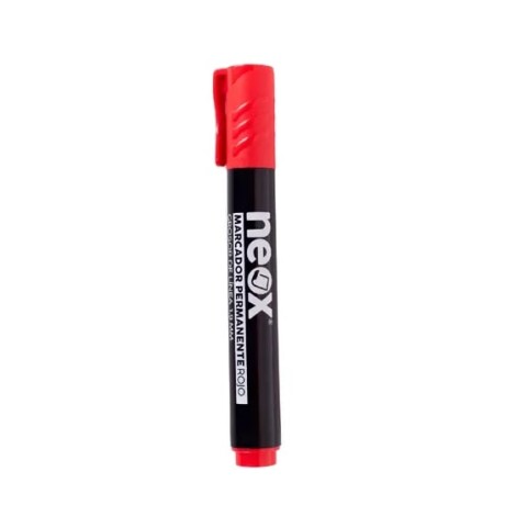 Marcador Neox Permanente Rojo
