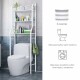 Mueble Baño Estante Inodoro Lavarropa Estanteria Organiza Blanco Mueble Baño Estante Inodoro Lavarropa Estanteria Organiza Blanco