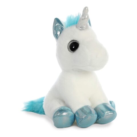 Peluche Unicornio Snowbelle Sentado Felpa Suave Niños Aurora Peluche Unicornio Snowbelle Sentado Felpa Suave Niños Aurora
