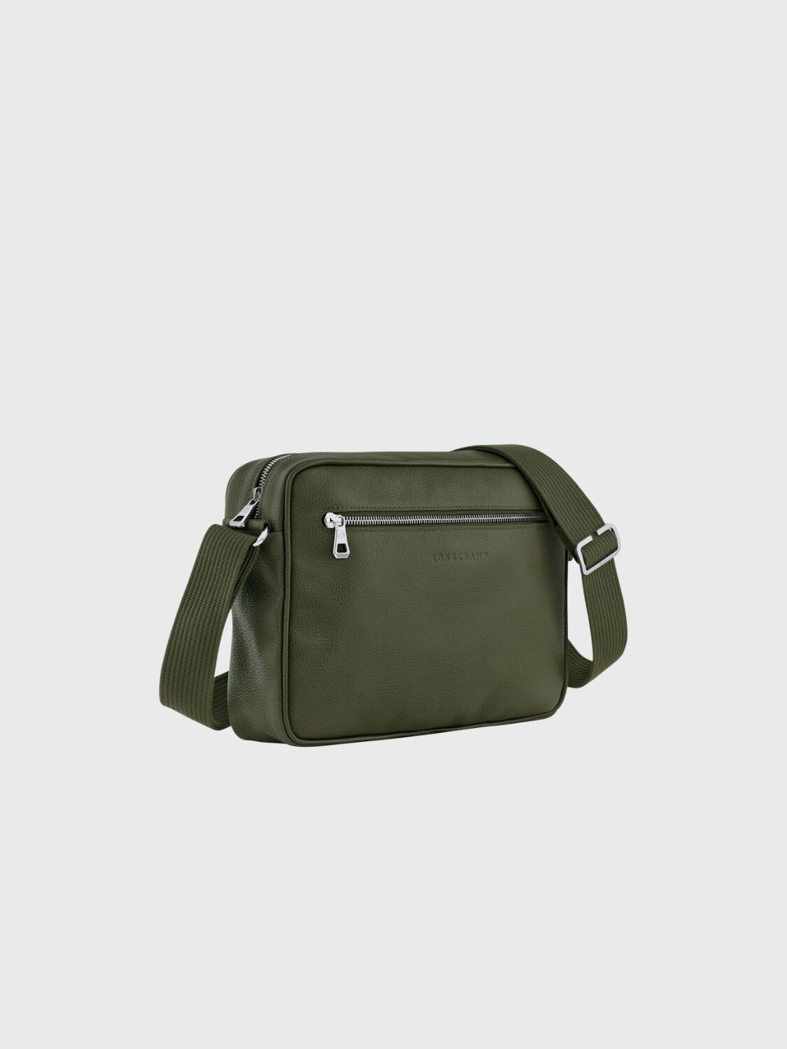 Longchamp -Bolso para Cámara talle M, le Foulonné Verde