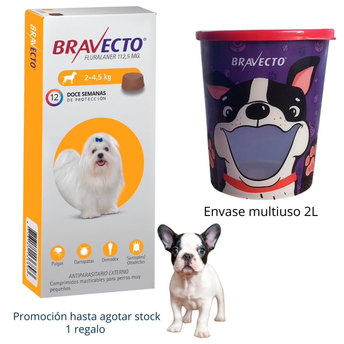 Bravecto 2 - 4.5 Kg 