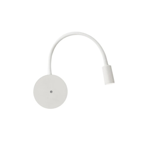 LUMINARIA DE PARED LILY ORIENTABLE - Luminaria de Pared Recargable Dimerizable Lily Blanca