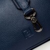 Bandolera Venice en cuero graneado Marine Blue