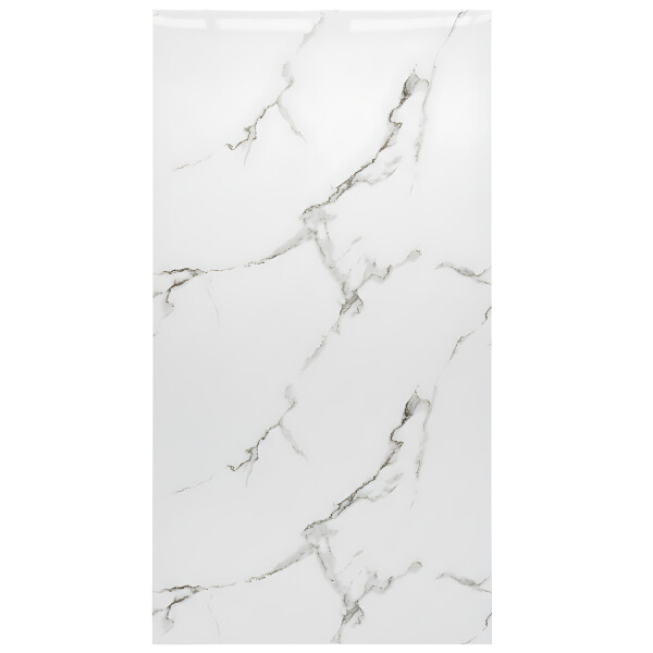 Pack x3 Placa PVC Símil Mármol 2,44x1,22m 3mm Resistente Mármol Blanco Gris Claro 2