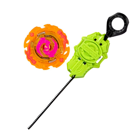 Beyblade Hypersphere Trompo + Lanzador Venom Hasbro Amarillo/Violeta