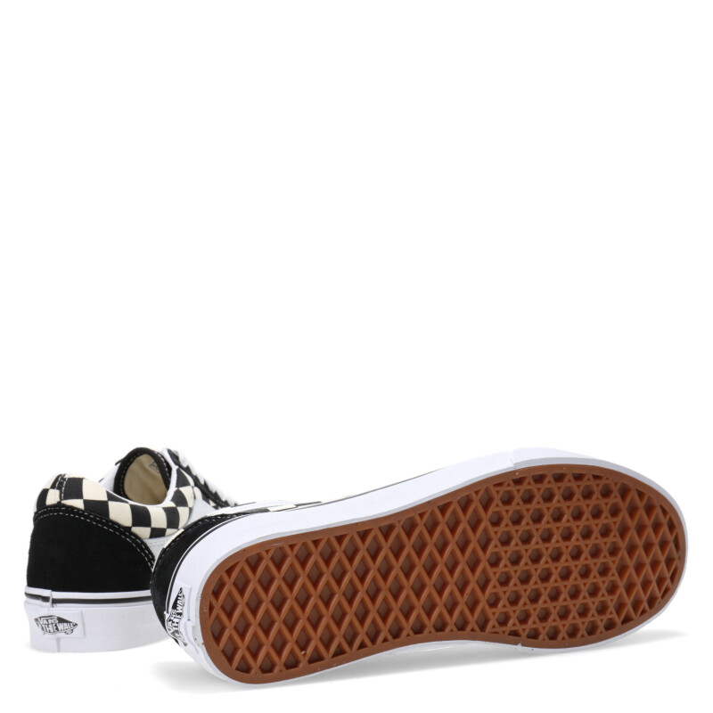 Championes VANS Unisex Originals Old Skool Negro - Blanco