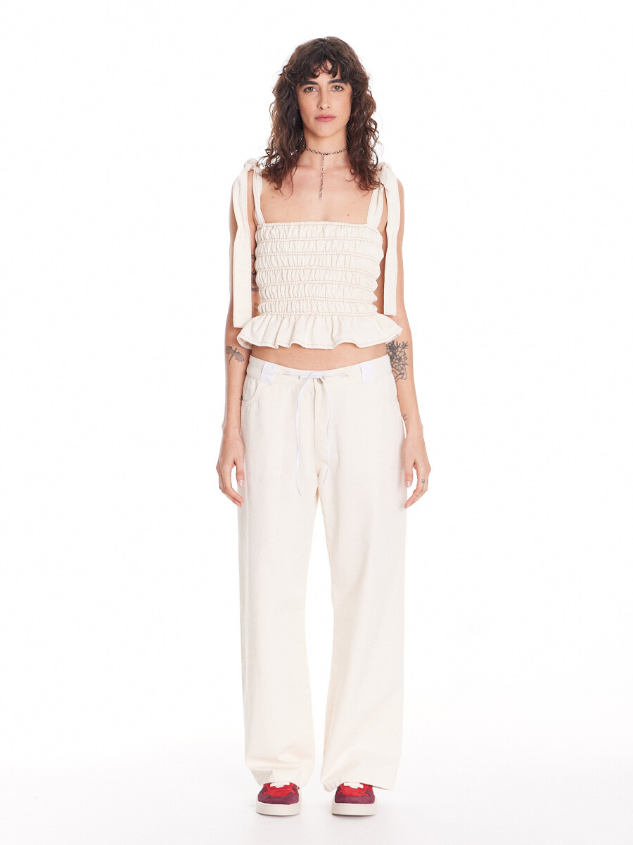 Jean Molly Solid - Off White 