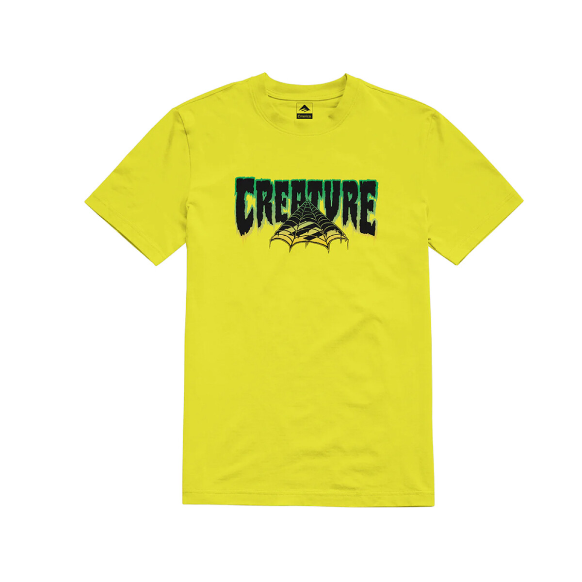 CREATURE TRIANGLE TEE - Yellow 