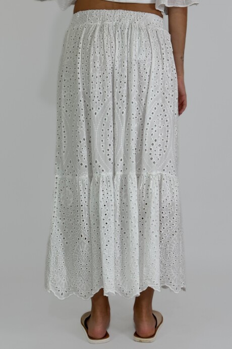 POLLERA CAMOGLI Blanco