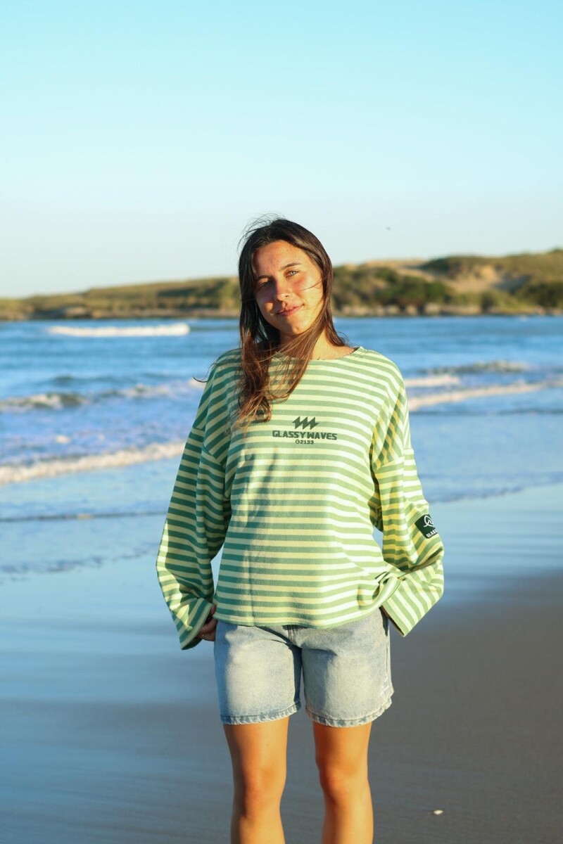 Buzo Reversible Marinero / Verde U