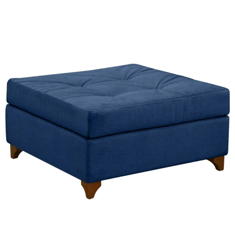 Puff Otomano Qatar Azul 001