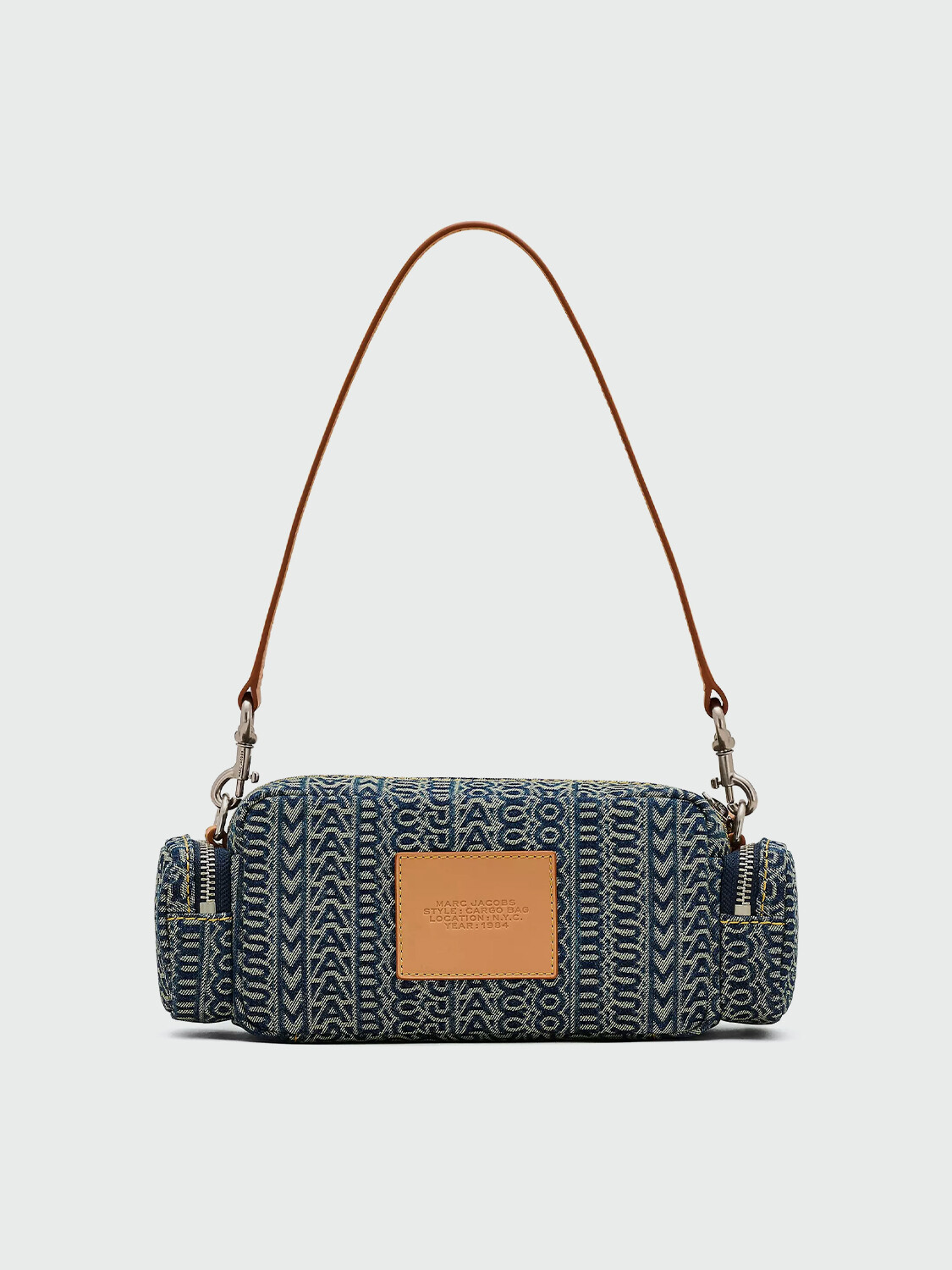 MARC JACOBS - THE CARGO MONOGRAM DENIM SHOULDER BAG Alta Automática