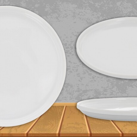 Plato llano de Ceramica Plato llano de Ceramica