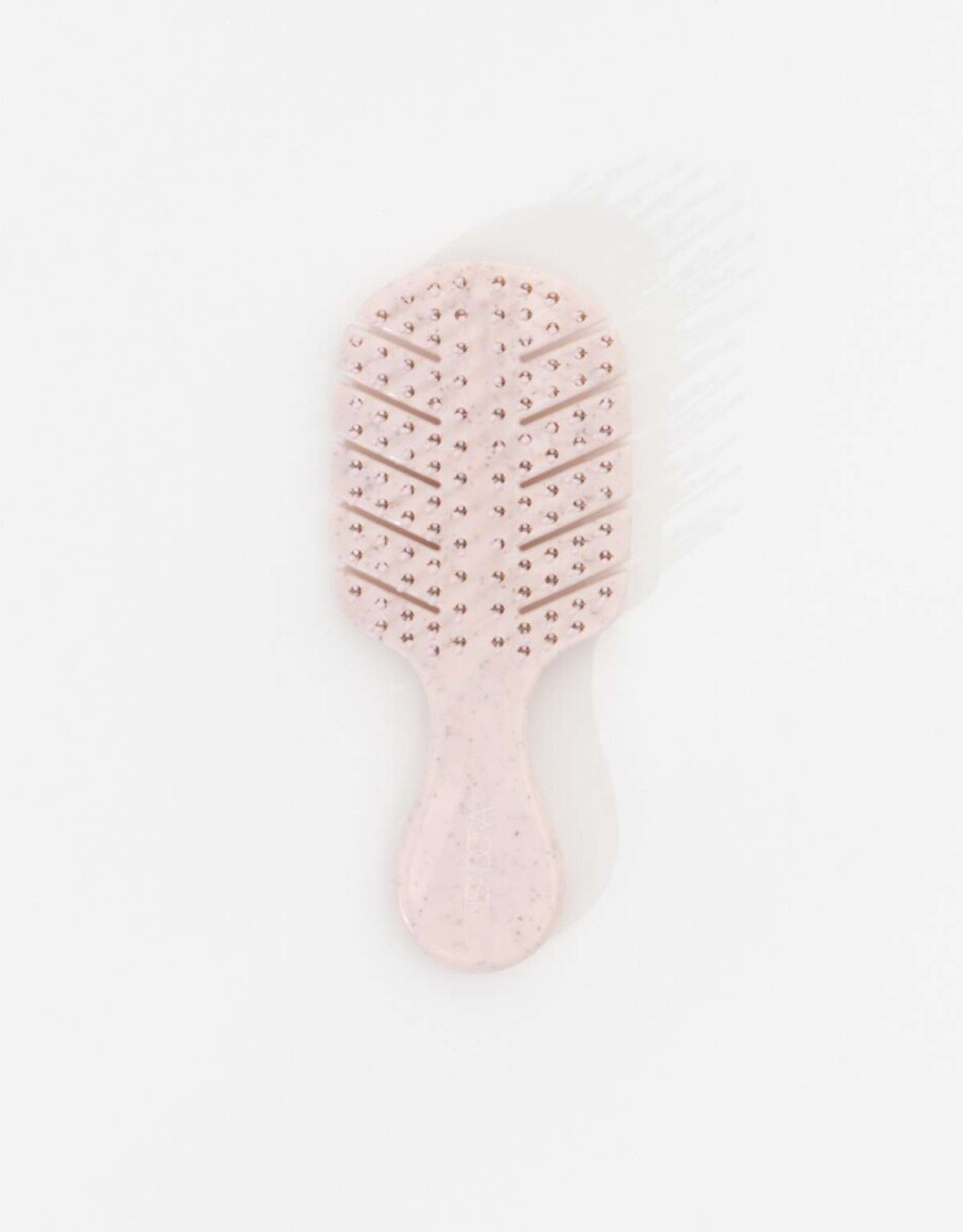 Cepillo Ergonómico De Wheatstraw - Rosa Claro 