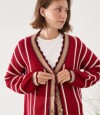 Cardigan Sur Rojo