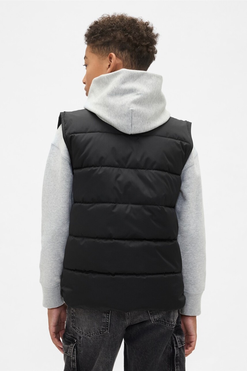 Chaleco Logo Gap Niño True Black V2