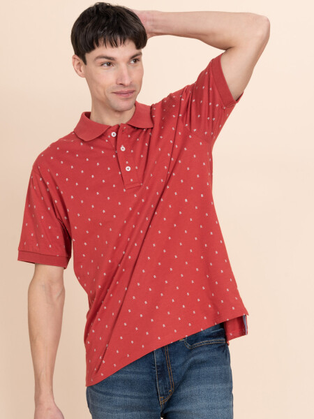 Camiseta polo Coral