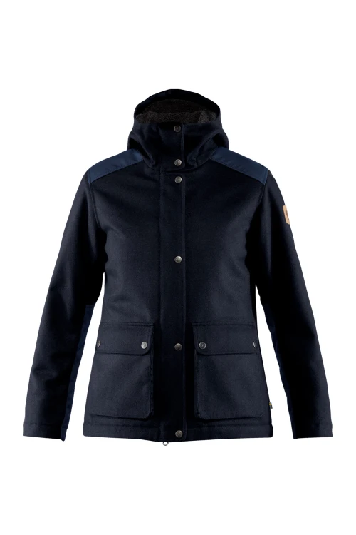 Greenland Re-Wool Jacket W Night Sky