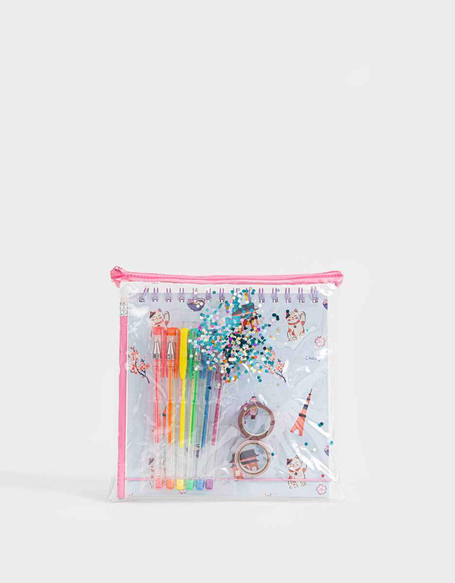 Set De Librería Scrapbook "tokyo" 