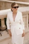 Blazer Pati Off White
