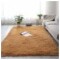 Alfombra Tapete Shaggy Peluda 100 X 150cm Pelo Alto Beige