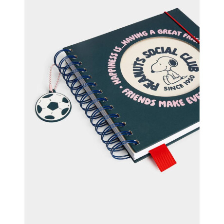 Cuaderno Calado Snoopy Azul Marino