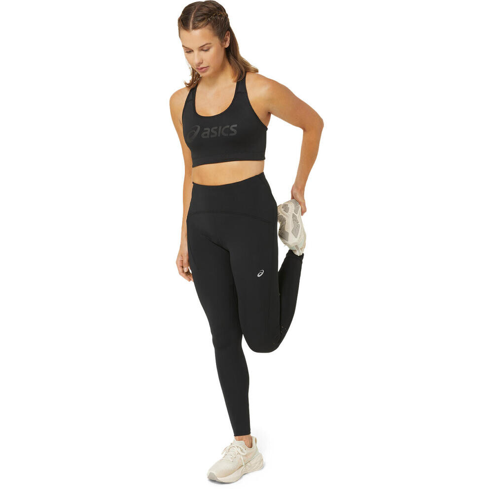 Tights Running Road High Waist Tight Mujer Performance Black
