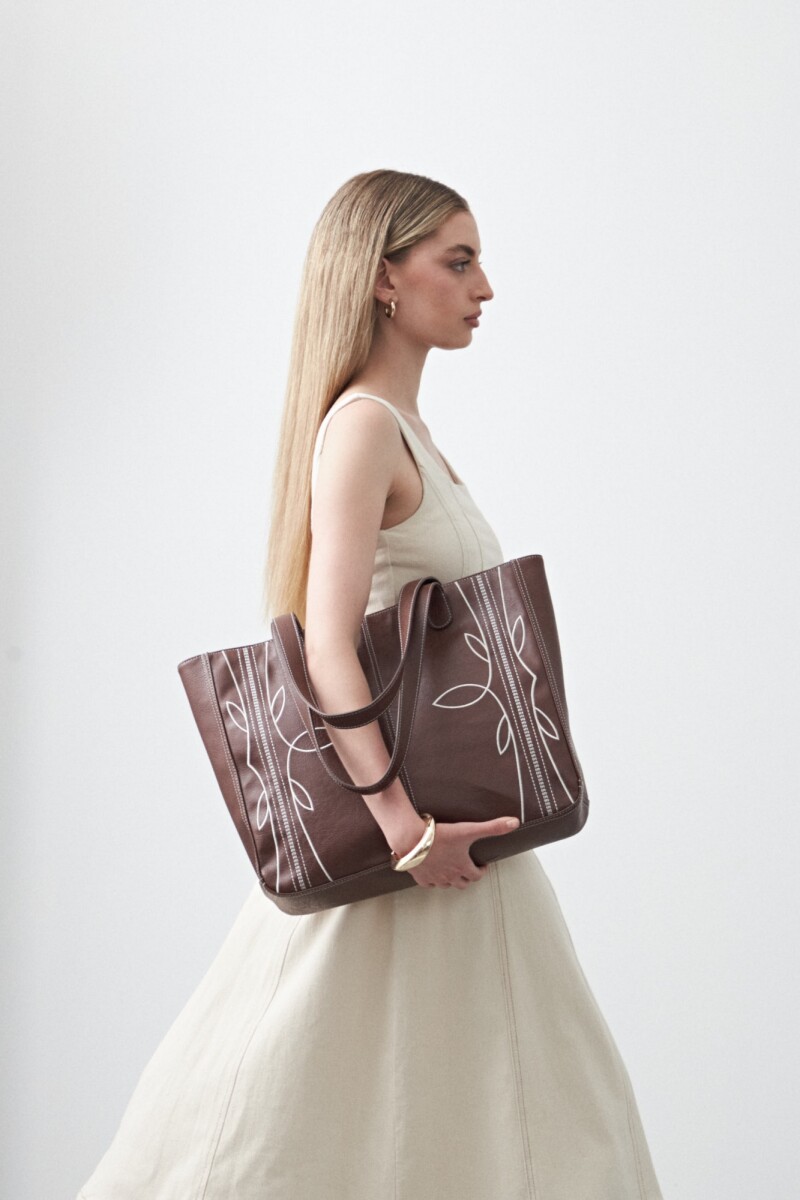 CARTERA PRATT Chocolate