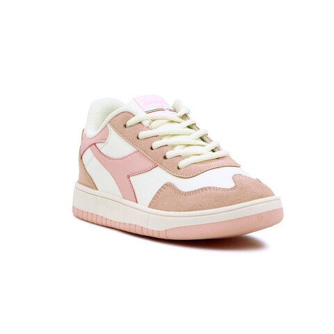 Diadora Champion Mujer WIND Blanco/Rosado Blanco-Rosado