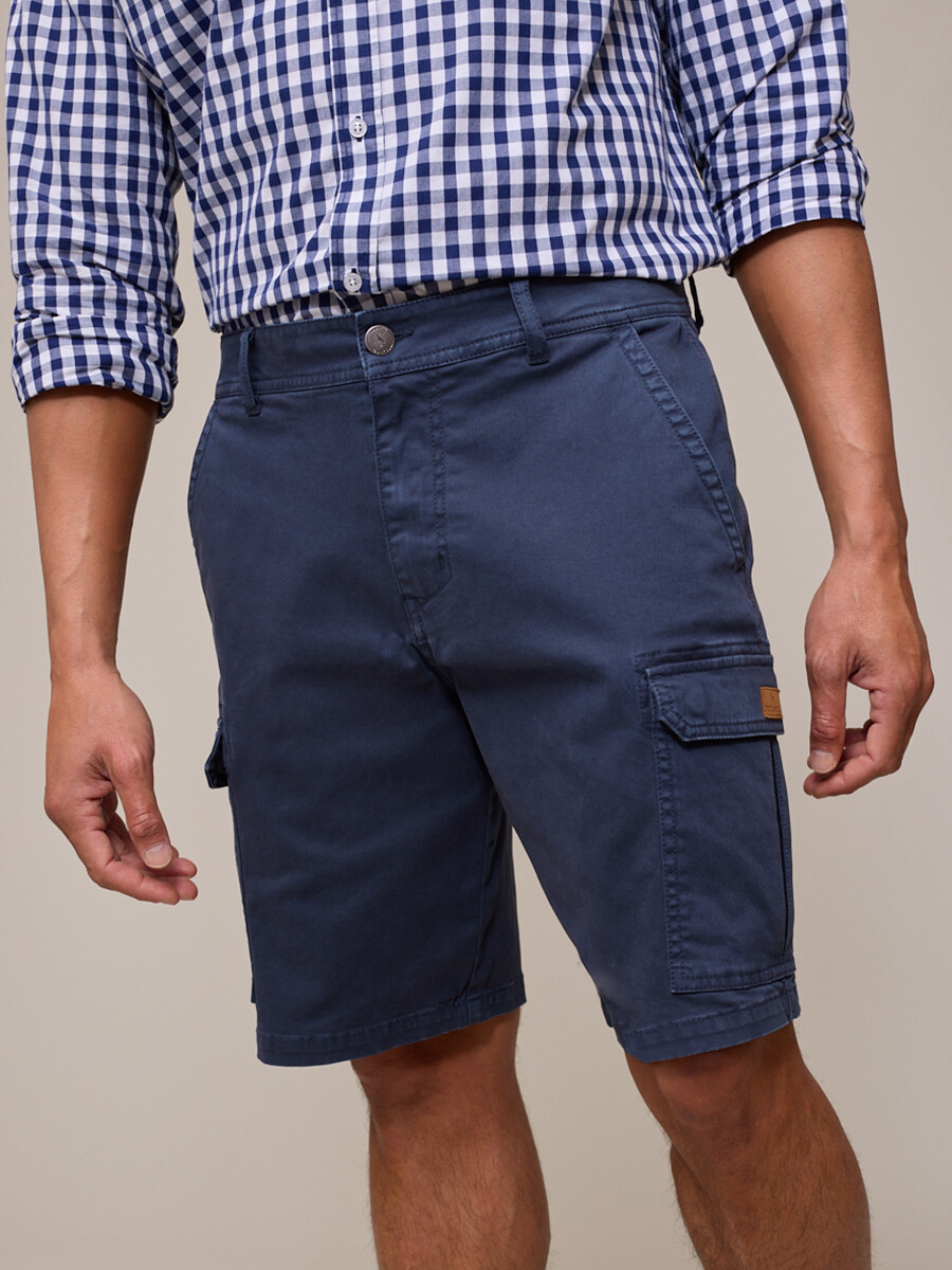 BERMUDA CARGO ENEASS26 POLANCO - Azul Piedra 