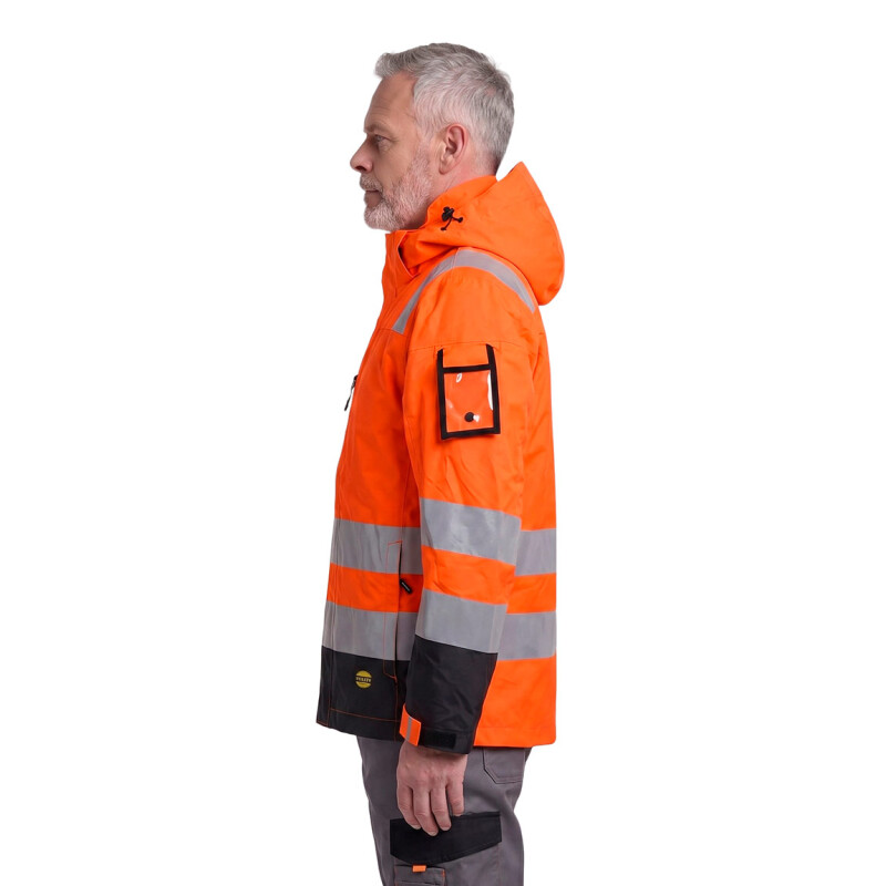 Diadora Gar M - Utility Hv&rain Hv Jacket Iso 20471 External Shell Naranja