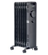 Radiador en aceite JAMES RA G2 1500W Negro