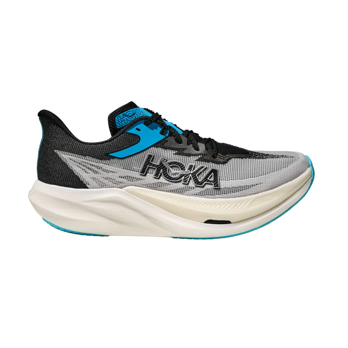 Championes Hoka Rocket X3 - Grey Blue 
