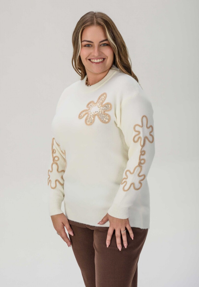 Sweater Presente Blanco