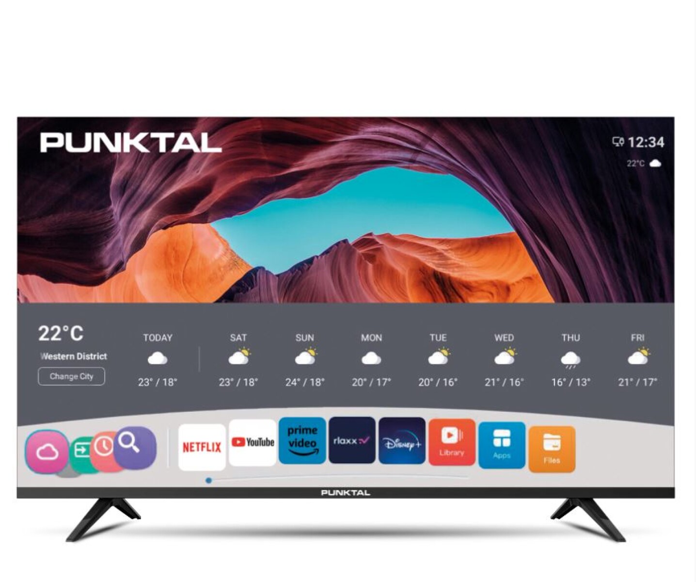 Televisor Smart Tv Punktal PK50 Wos 