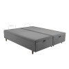 Cama Baúl HE Tapizada en Tela Modelo 1439 190 x 200 - Gris Cama Baúl HE Tapizada en Tela Modelo 1439 190 x 200 - Gris