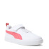 Championes de Niños Puma Rickie Ac Blanco - Salmón