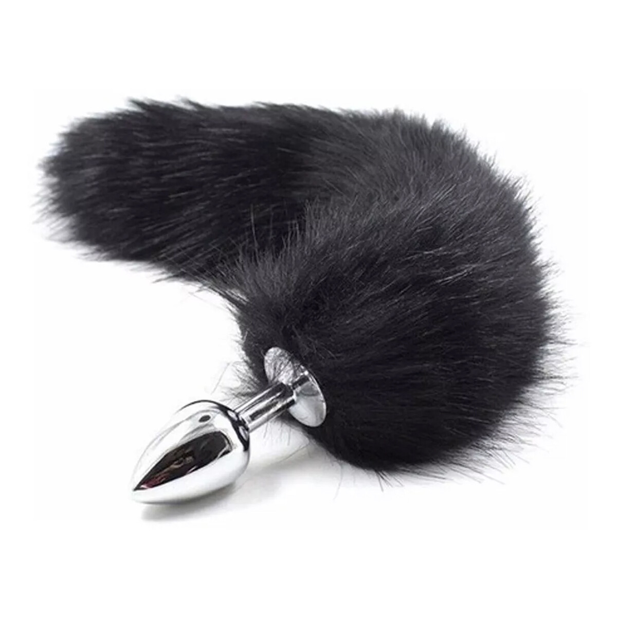 Plug Anal Con Cola De Zorro Negra Small 