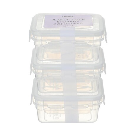 Contenedor alimentos 900ml 3pcs Contenedor alimentos 900ml 3pcs