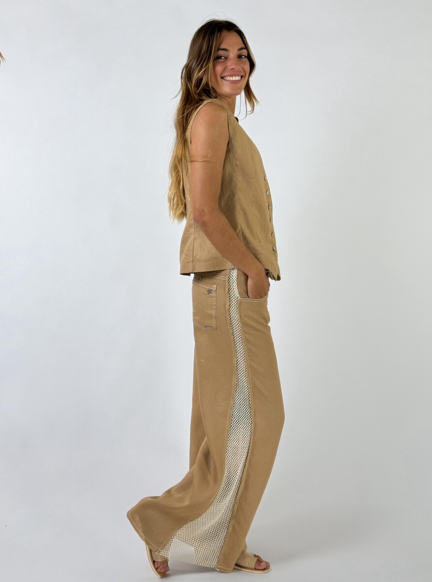 PANTALON ROMEO RED - TOSTADO 