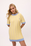 Vestido Rerhombus Amarillo