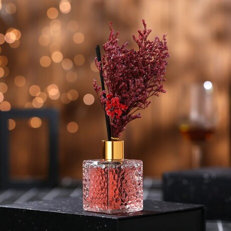 Aromatizador De Hogar Hojas De Color Rosa