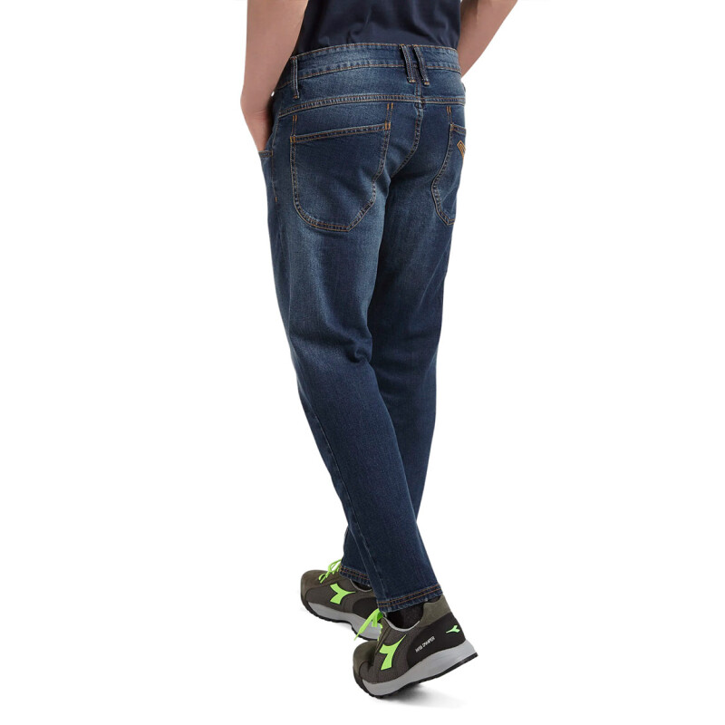 Pantalón Jean Hombre Diadora Gris Oscuro