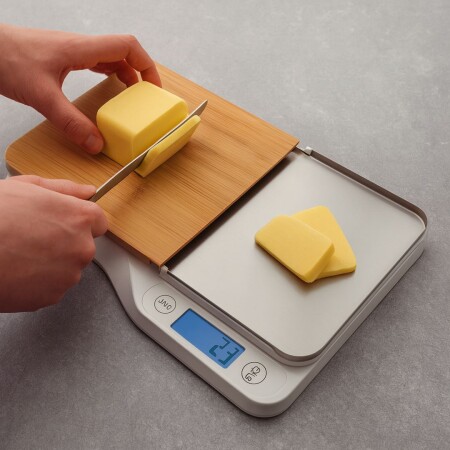 BALANZA PARA COCINA BAMBU TRAMONTINA BALANZA PARA COCINA BAMBU TRAMONTINA