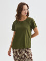 Remera Lugoj Verde Oliva Oscuro