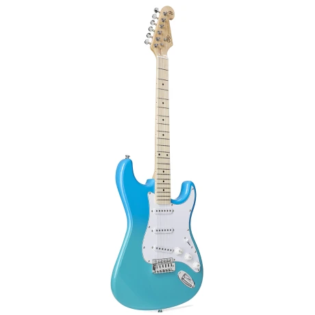 Guitarra Eléctrica Sx Sem1 Modern Serie Strato Blue Glow Con Funda Guitarra Eléctrica Sx Sem1 Modern Serie Strato Blue Glow Con Funda